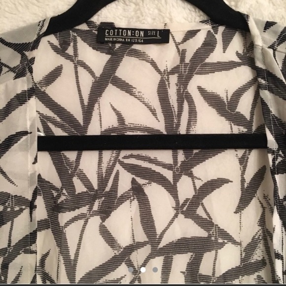 Floral Bathing Suit Coverup - Picture 3 of 4